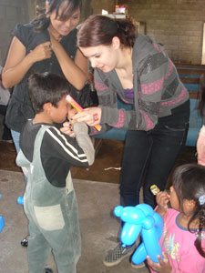 Church outreach to Mexican children